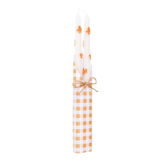 12" Maple Leaves Taper Candles, 2ct. by Ashland®